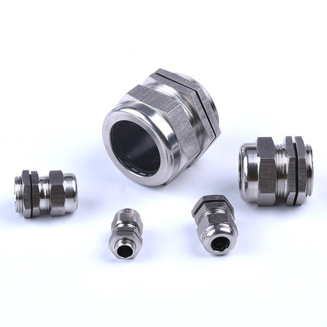 STRAIN RELIEF CABLE GLANDS (PLASTIC, METAL, NYLON)